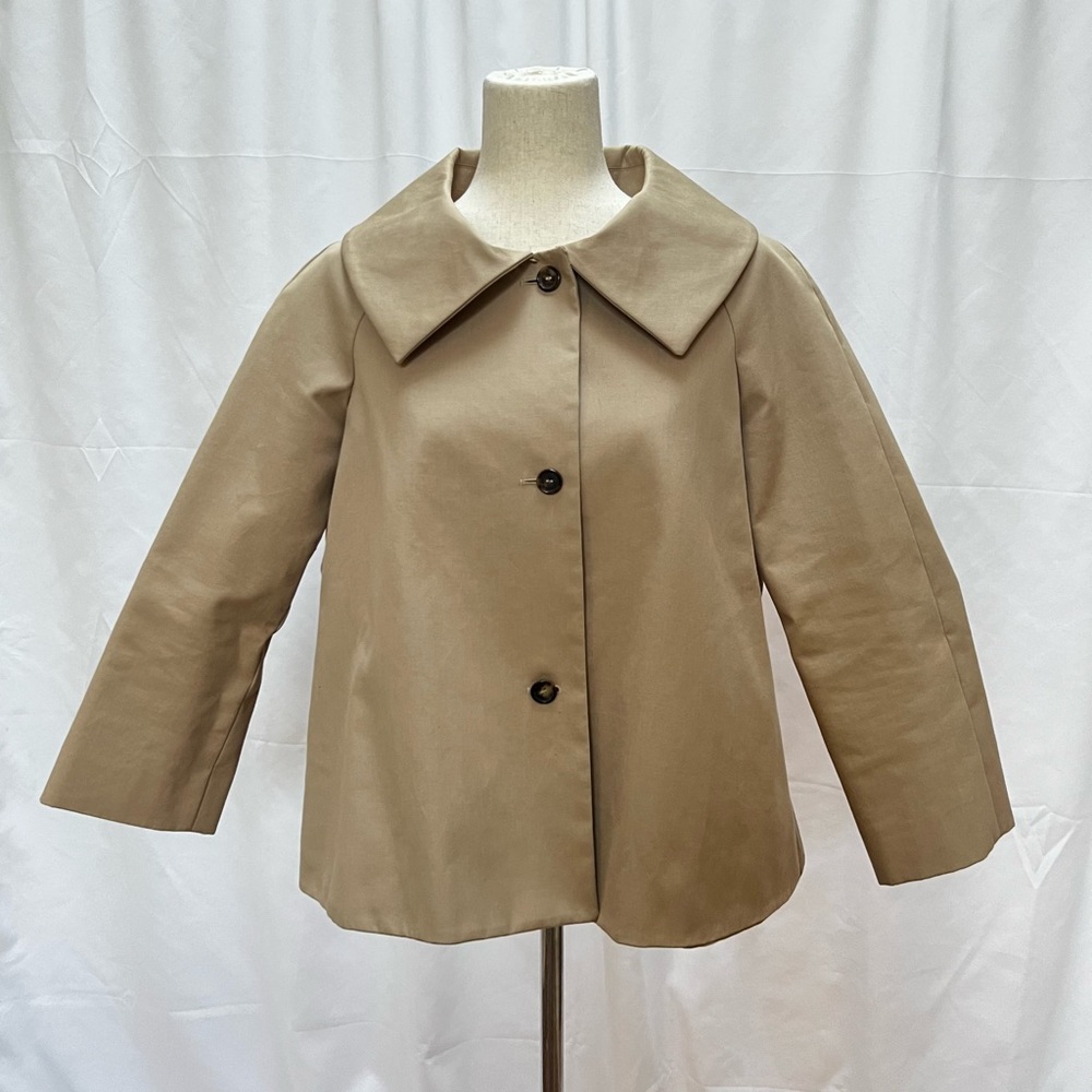 Dramatic vintage Marni y2k era cropped coat IT44